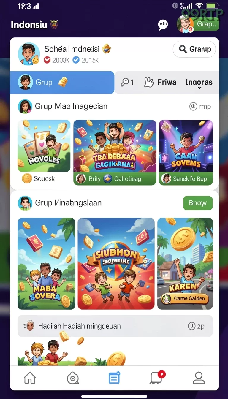 Cuplikan layar RPVIP4 — pengaturan akun